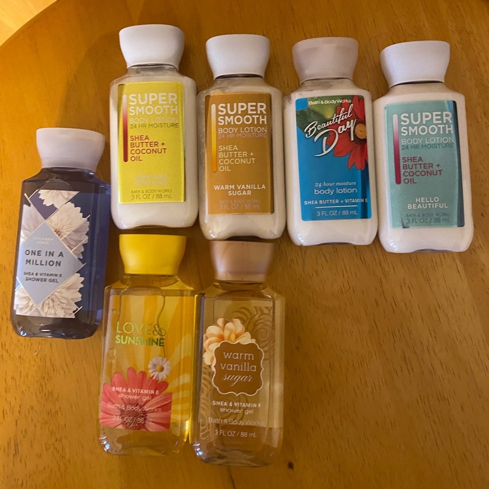 Travel Size Bath and Body Works Lot